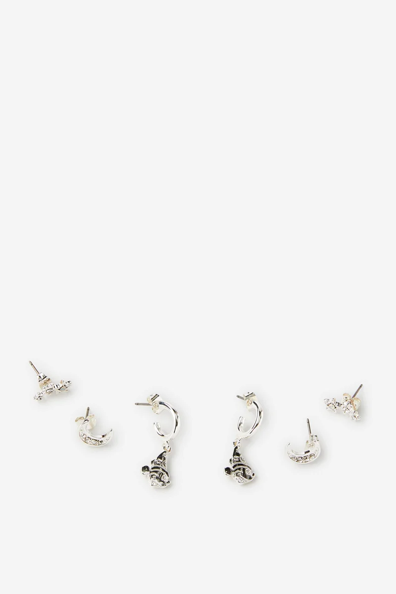 روبي 3Pk Mid Earring